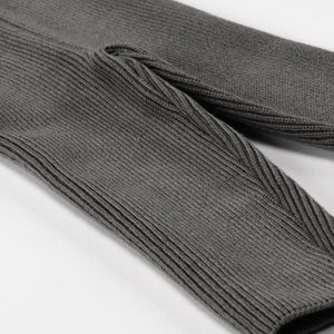 Organic Cotton Baby and Kids Knitted Pants Leggings Gray - EFENDINA PAZAR - BABOO - 8691810000841