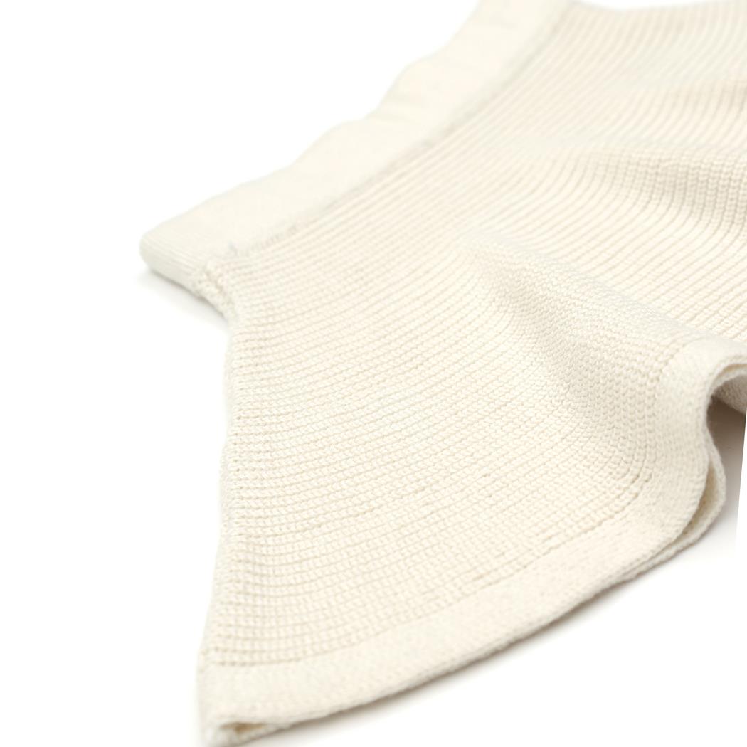 Organic Cotton Baby and Kids Knitted Skirt Cream - EFENDINA PAZAR - BABOO - 8682291520331