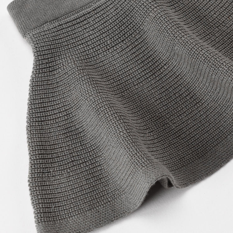 Organic Cotton Baby and Kids Knitted Skirt Gray - EFENDINA PAZAR - BABOO - 8691810000797