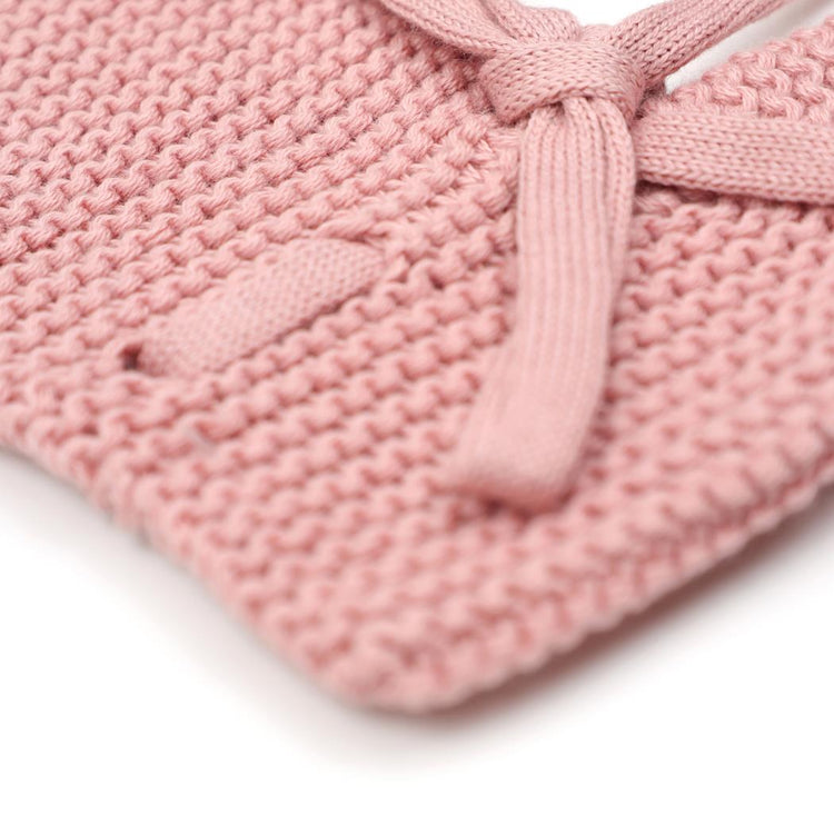 Organic Cotton Baby Booties Pink - EFENDINA PAZAR - BABOO - 8682291520836