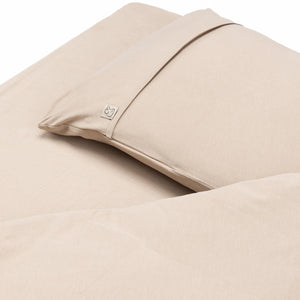 Organic Cotton Baby Duvet Cover Set Brown - EFENDINA PAZAR - BABOO - 8691810001701
