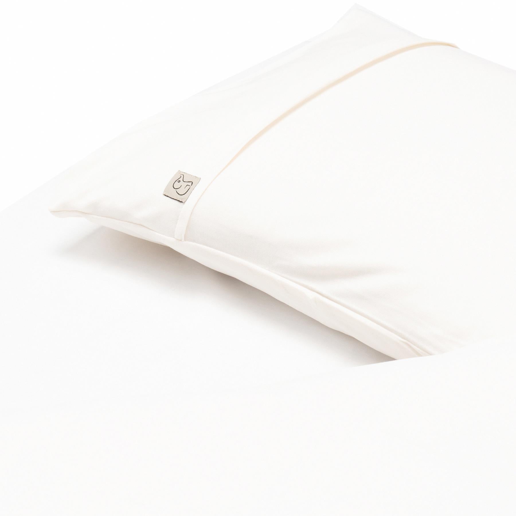 Organic Cotton Baby Duvet Cover Set Cream - EFENDINA PAZAR - BABOO - 8691810001688