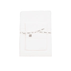 Organic Cotton Baby Duvet Cover Set Cream - EFENDINA PAZAR - BABOO - 8691810001688