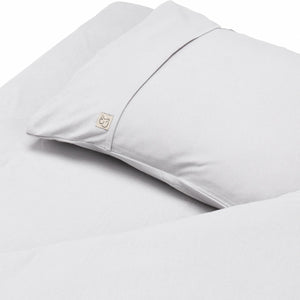 Organic Cotton Baby Duvet Cover Set Gray - EFENDINA PAZAR - BABOO - 8691810001718