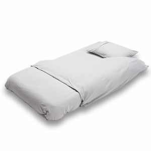 Organic Cotton Baby Duvet Cover Set Gray - EFENDINA PAZAR - BABOO - 8691810001718