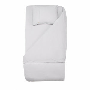 Organic Cotton Baby Duvet Cover Set Gray - EFENDINA PAZAR - BABOO - 8691810001718