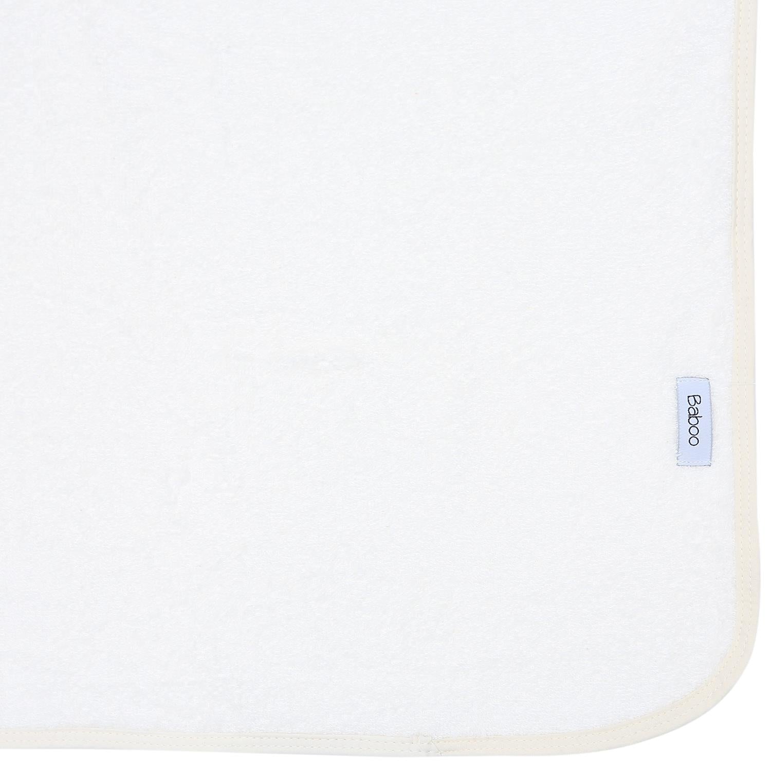 Organic Cotton Baby Swaddle Towel Cream - EFENDINA PAZAR - BABOO - 8682291502566