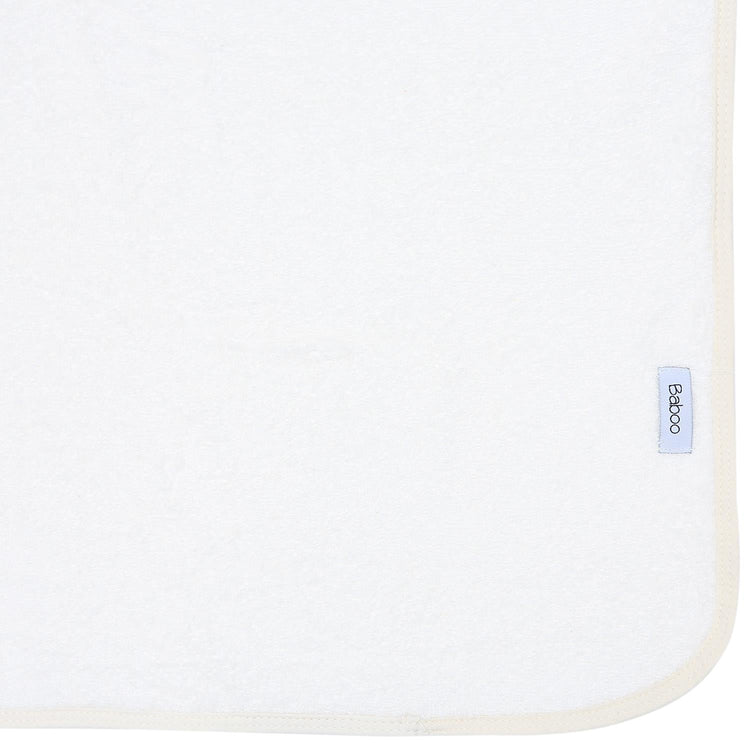 Organic Cotton Baby Swaddle Towel Cream - EFENDINA PAZAR - BABOO - 8682291502566
