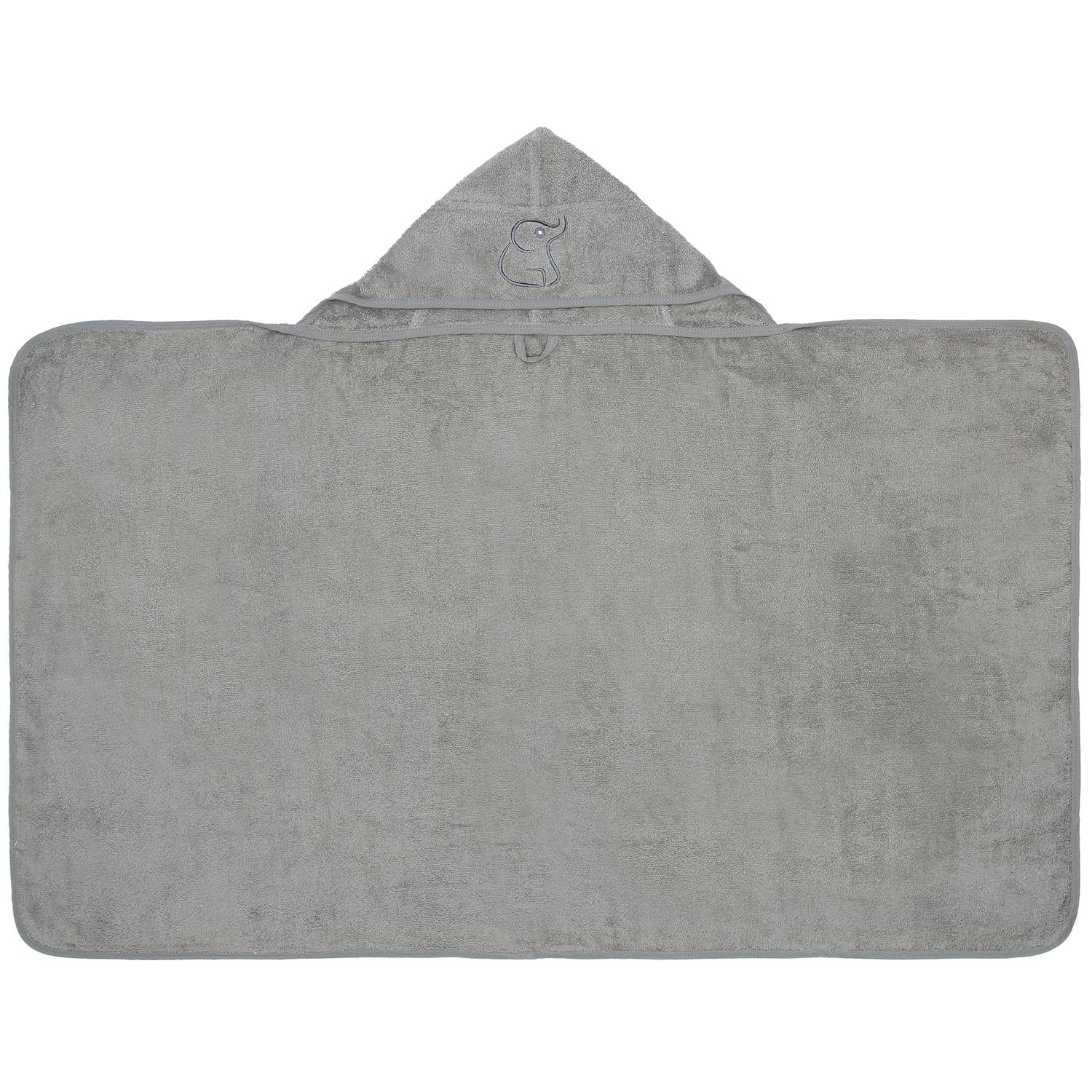 Organic Cotton Baby Swaddle Towel Gray - EFENDINA PAZAR - BABOO - 8682291502573