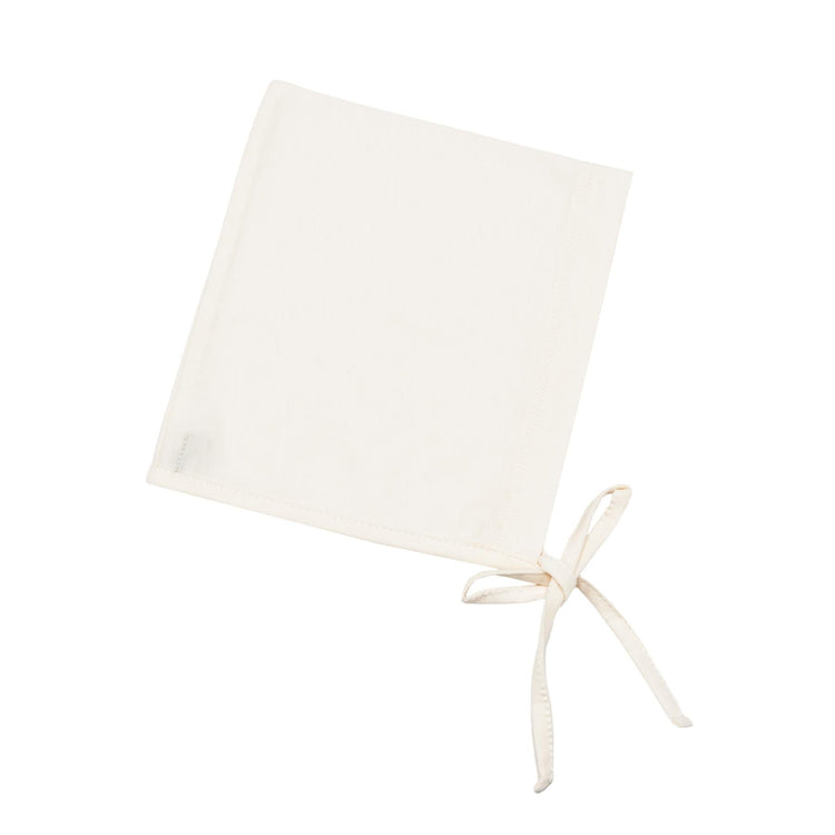 Organic Cotton Fabric Baby Beanie Cream - EFENDINA PAZAR - BABOO - 8691810002401