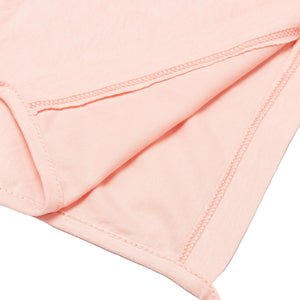 Organic Cotton Fabric Baby Beanie Pink - EFENDINA PAZAR - BABOO - 8691810002562