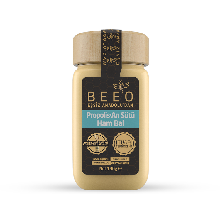 Beeo Propolis Paste with Royal Jelly and Raw Honey Adult 190 g