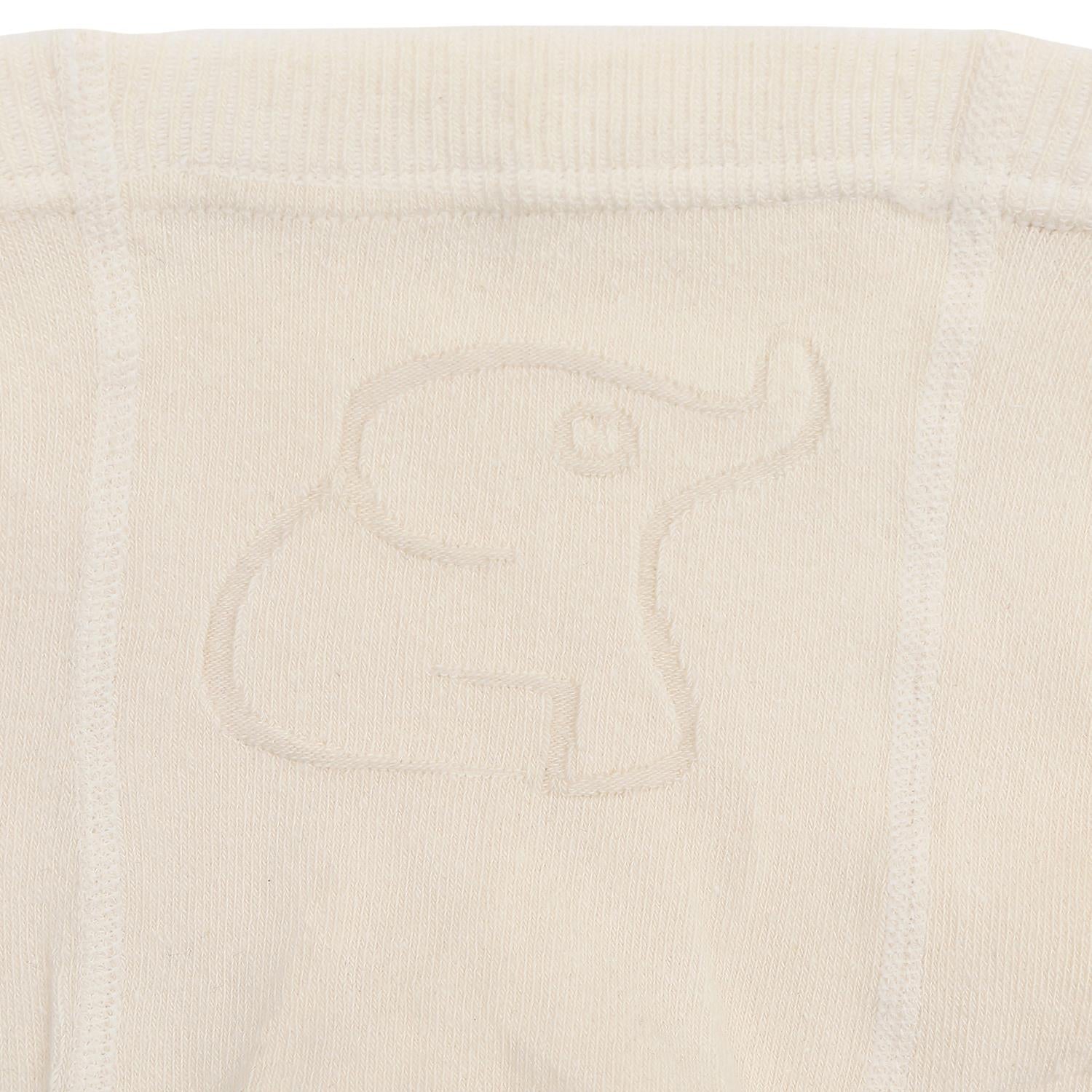 Pantyhose Organic Cotton Baby and Kids Socks Cream - EFENDINA PAZAR - BABOO - 8682291510912