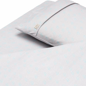 Patterned Cotton Baby Duvet Cover Set Gray - EFENDINA PAZAR - BABOO - 8691810001756