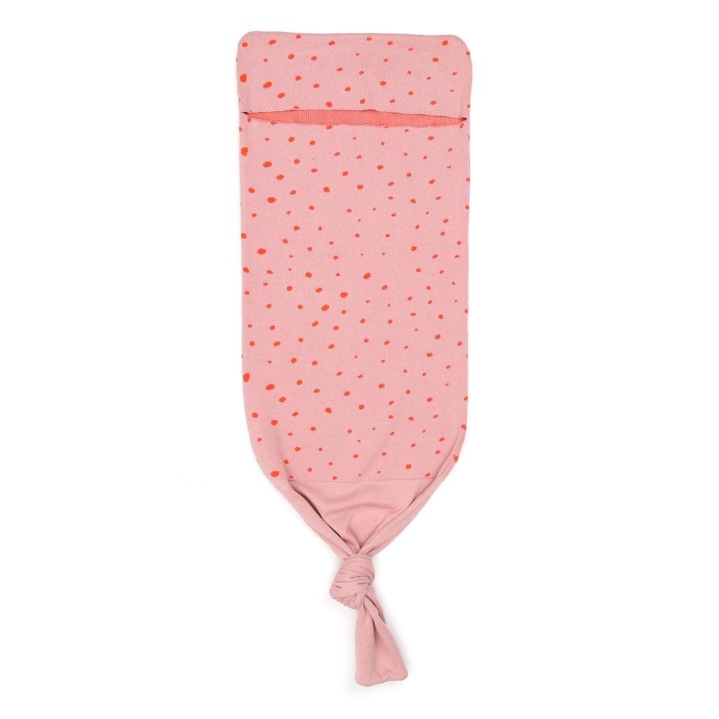 Patterned Organic Cotton Baby Swaddle Blanket Pink - EFENDINA PAZAR - BABOO - 8682291515382