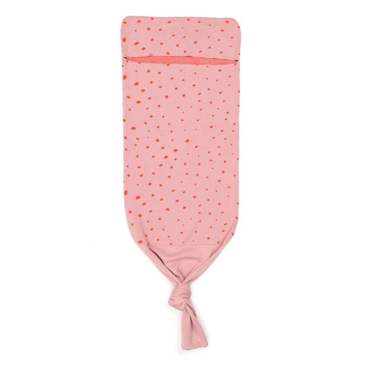 Patterned Organic Cotton Baby Swaddle Blanket Pink - EFENDINA PAZAR - BABOO - 8682291515382