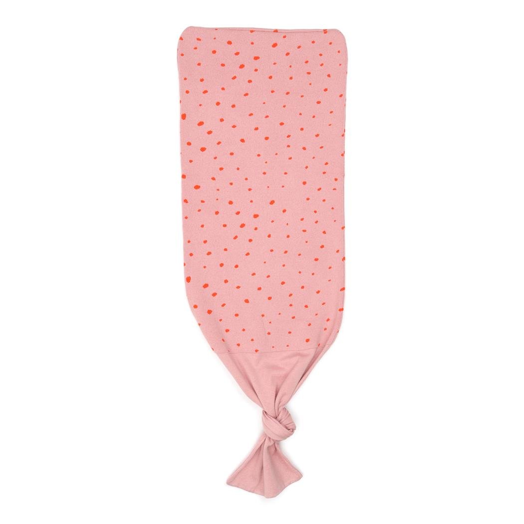 Patterned Organic Cotton Baby Swaddle Blanket Pink - EFENDINA PAZAR - BABOO - 8682291515382