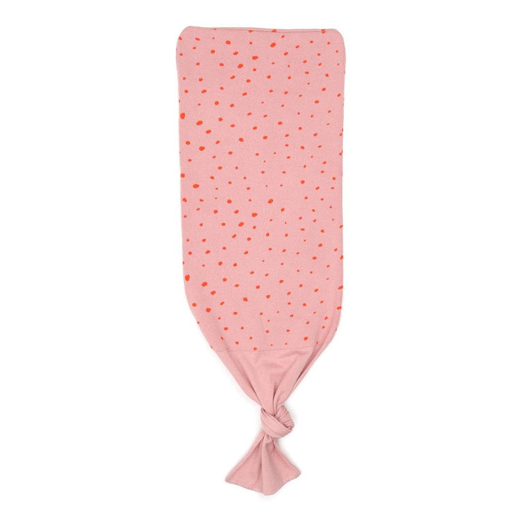 Patterned Organic Cotton Baby Swaddle Blanket Pink - EFENDINA PAZAR - BABOO - 8682291515382