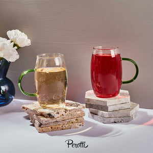 Perotti Adai Brosilicate 2 Piece Mug 300 ml - EFENDINA PAZAR - PEROTTI - 8680530410733