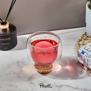 Perotti Double Wall Stars Glass 250 ml - EFENDINA PAZAR - PEROTTI - 8680530410924