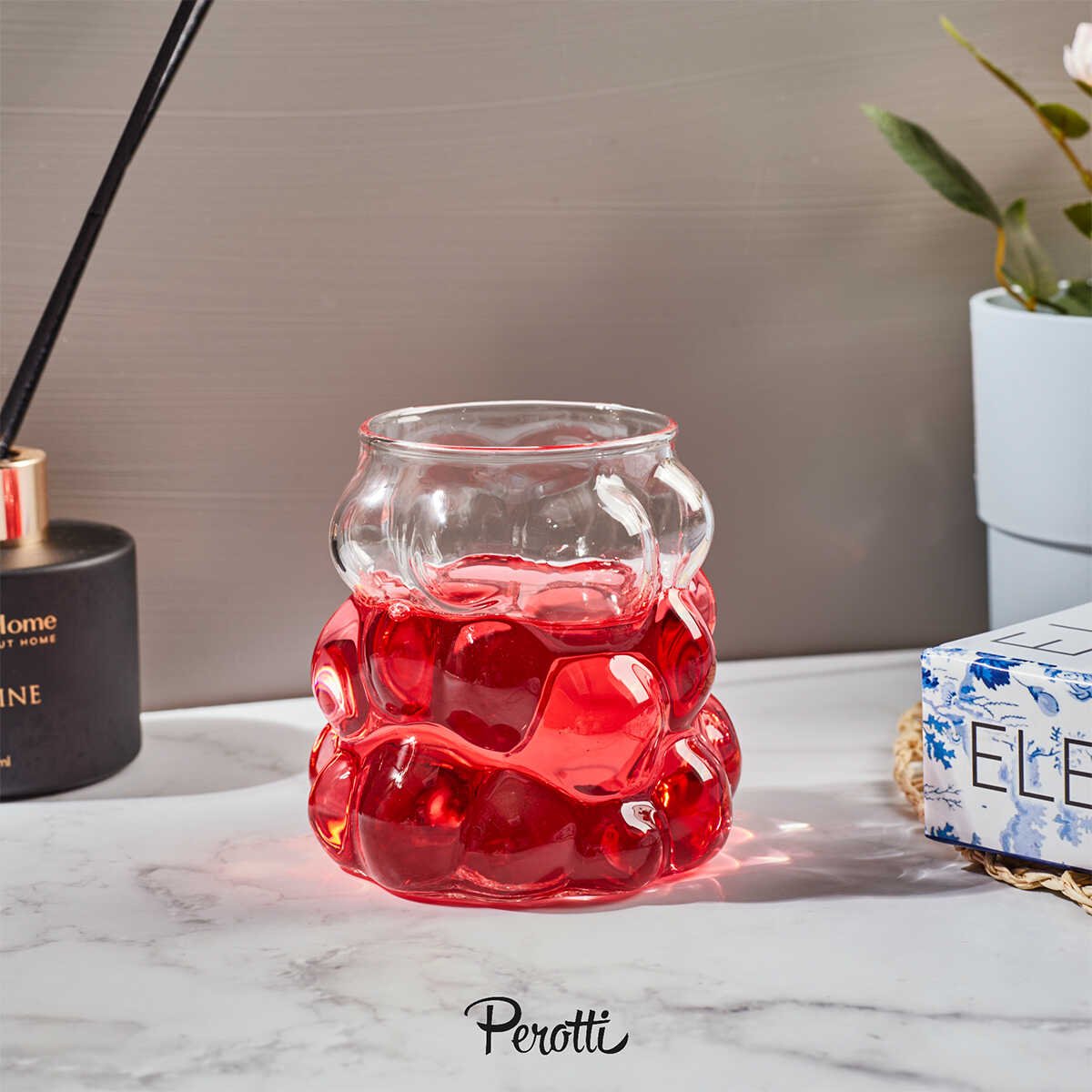 Perotti Grape Brosilicate Glass 350 ml - EFENDINA PAZAR - PEROTTI - 8680530410832