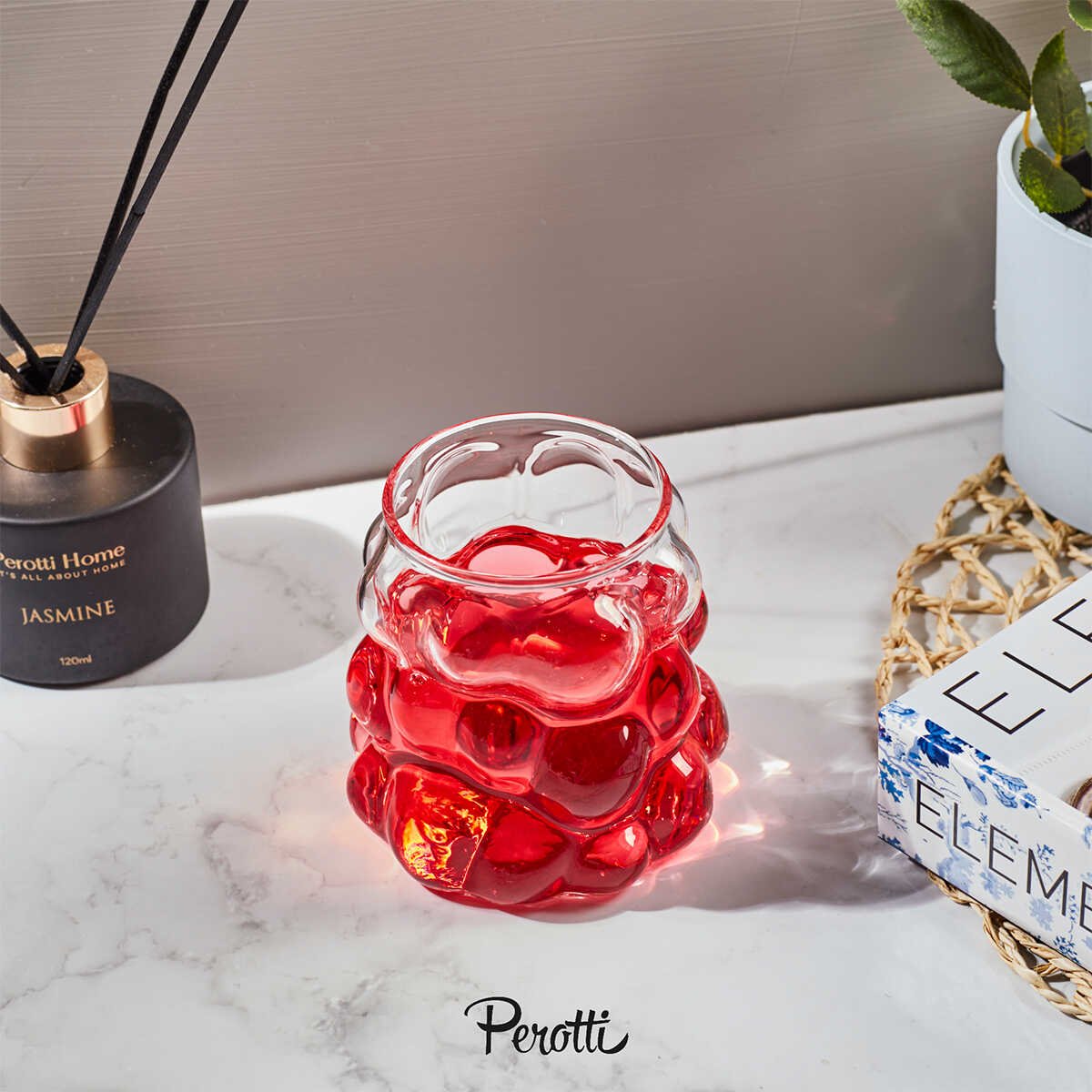 Perotti Grape Brosilicate Glass 350 ml - EFENDINA PAZAR - PEROTTI - 8680530410832