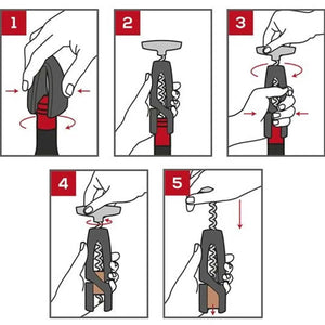 Peugeot Altar Corkscrew with Foil Cutter 17 Cm - EFENDINA PAZAR - PEUGEOT - 4006950200473