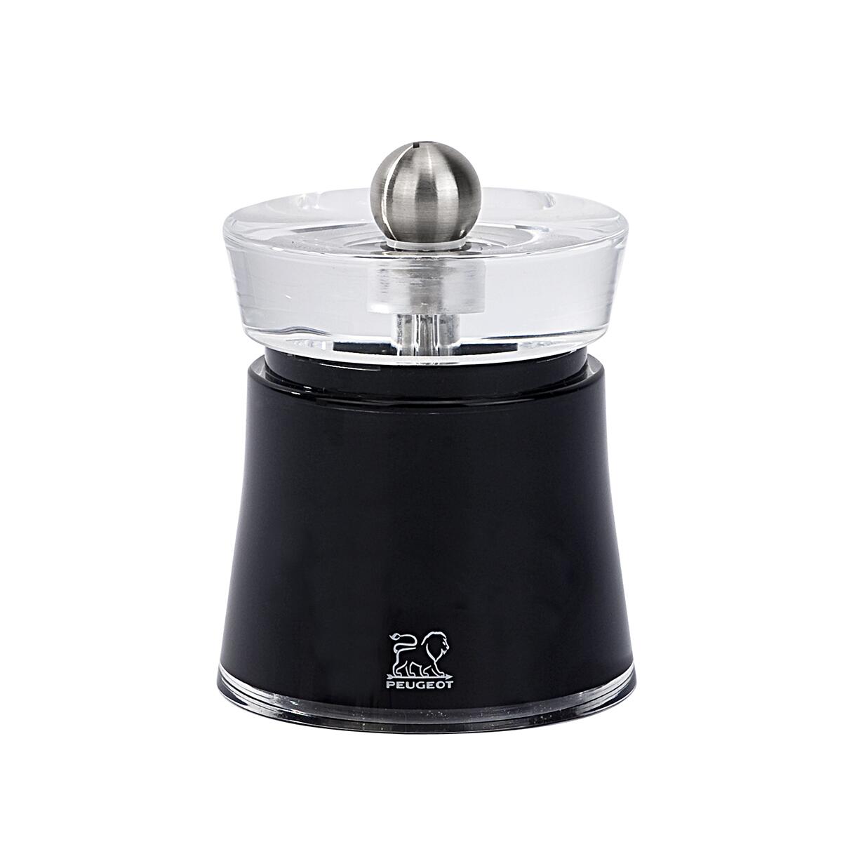 Peugeot Bali Acrylic Pepper Mill 8 Cm Black