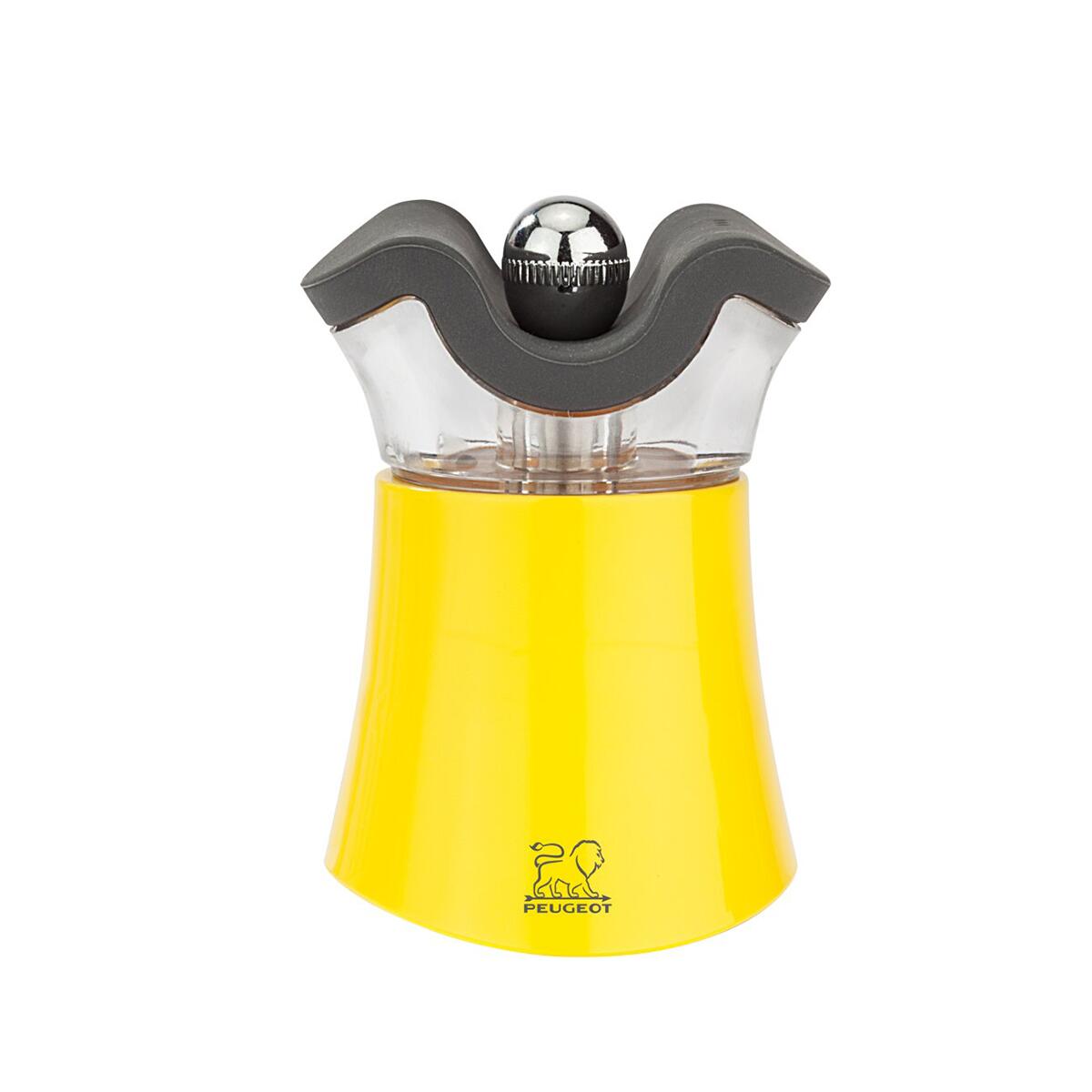 Peugeot Peps Combi 2 Function Black Pepper and Salt Mill Yellow