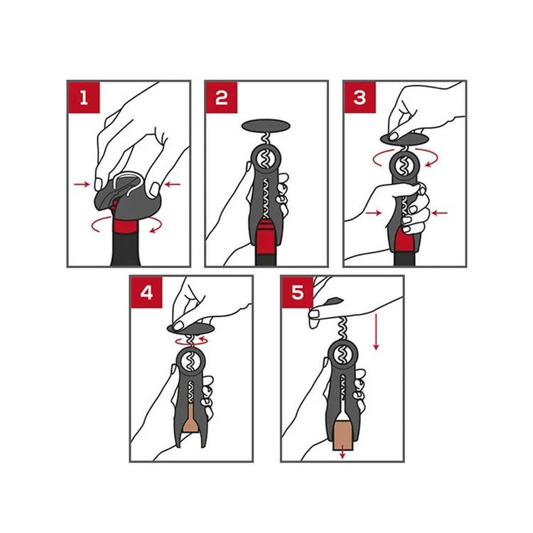 Peugeot Salma Corkscrew with Foil Cutter 19 cm - EFENDINA PAZAR - PEUGEOT - 4006950200374