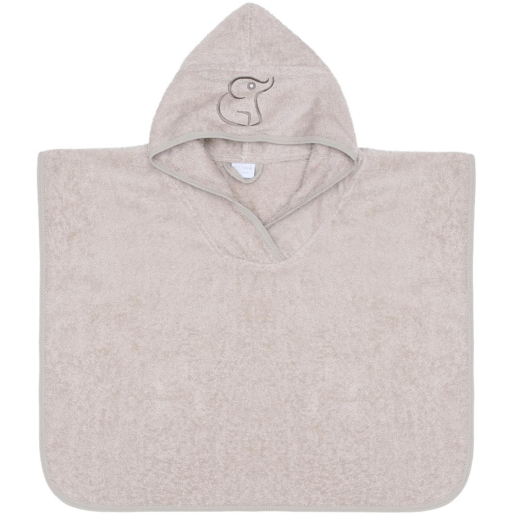 Poncho Organic Cotton Baby and Kids Towel Beige - EFENDINA PAZAR - BABOO - 8682291515726