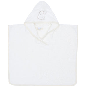 Poncho Organic Cotton Baby and Kids Towel Cream - EFENDINA PAZAR - BABOO - 8682291502610