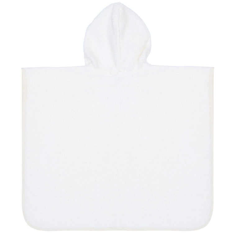 Poncho Organic Cotton Baby and Kids Towel Cream - EFENDINA PAZAR - BABOO - 8682291502610