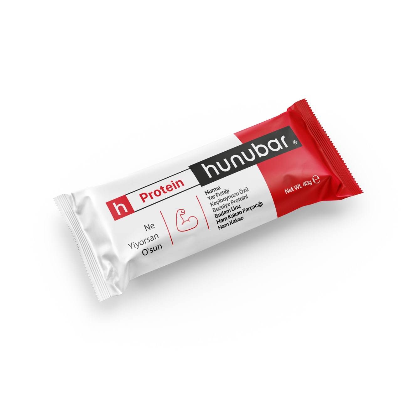 Hunubar - Protein Bar 40 gr X 12 Pieces