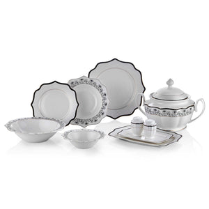 Royal London Daffodil 60 Piece Dinner Set for 12 People - EFENDINA PAZAR - ROYAL LONDON - 869314344360