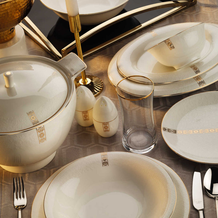Royal London Kimberley 60 Piece Dinner Set for 12 People - EFENDINA PAZAR - ROYAL LONDON - 869314344376