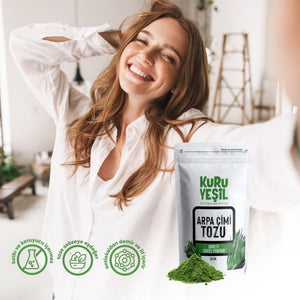 Kuru Yeşil Dry Green Barley Grass Powder 50 g