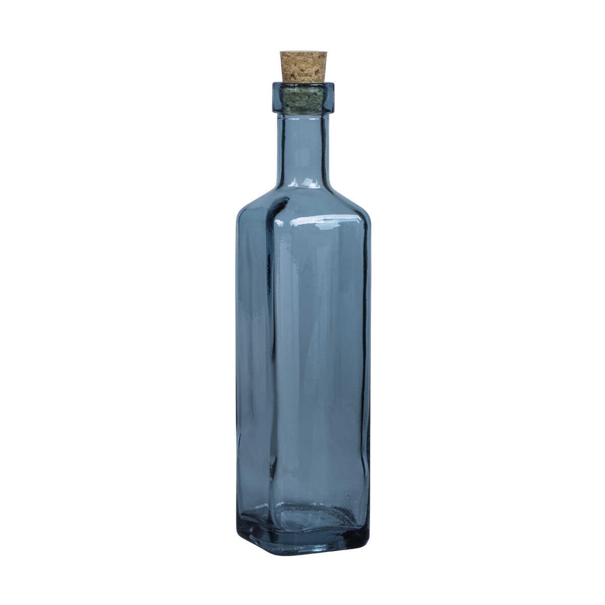 Sanmiguel  Cuadrada Oil Bottle 400 Ml Blue