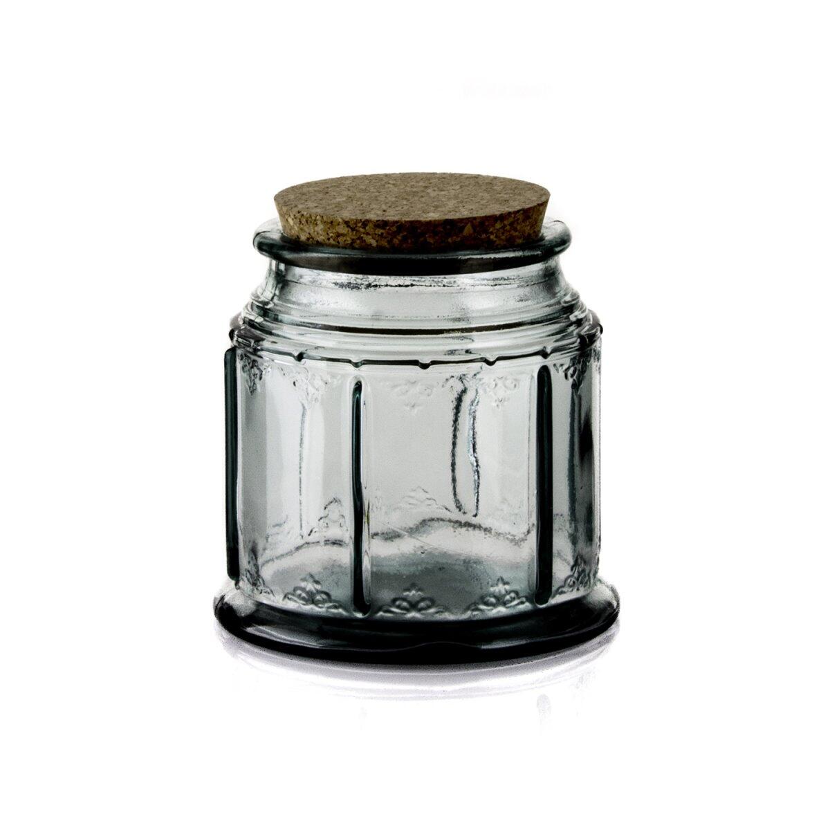 Sanmiguel Tarro Bohemian Cork Jar with Lid