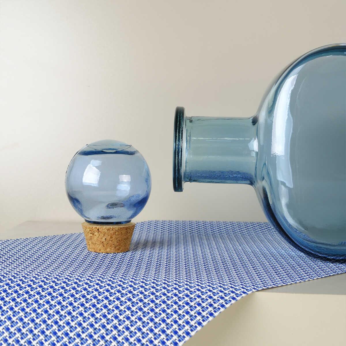 Sanmiguel Florero Bottle with Cap 45 cm - EFENDINA PAZAR - SAN MIGUEL - 8435456418642