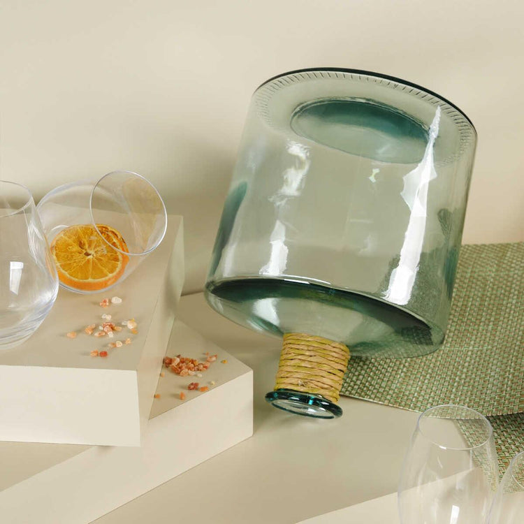 Sanmiguel Jarron Frances Wicker Vase 26 cm - EFENDINA PAZAR - SAN MIGUEL - 8435271287461