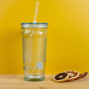 Sanmiguel Off And On Glass With Straw 500 Cc - EFENDINA PAZAR - SAN MIGUEL - 8435456406922