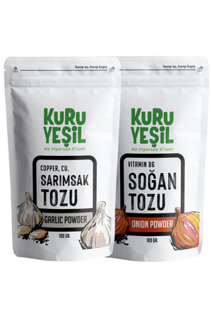 Kuru  Garlic Powder 100 g and Onion Powder 100 g