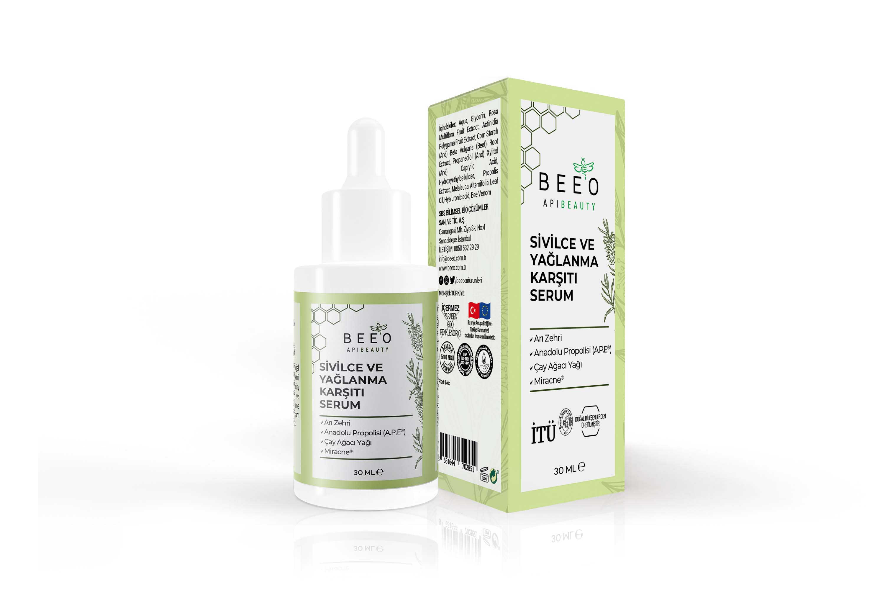 Beeo Anti Acne and Anti Oily Spot Remover Serum