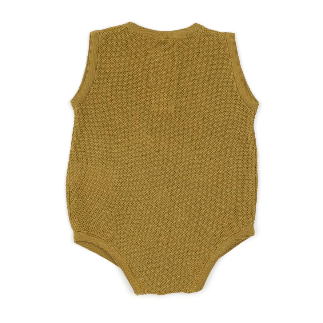 Sleeveless Summer Spring Baby Jumpsuit Green - EFENDINA PAZAR - BABOO - 8682291516709