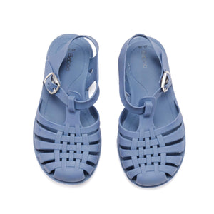 Soft Jelly Baby and Kids Sandals Blue - EFENDINA PAZAR - BABOO - 8682291513050