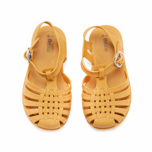 Soft Jelly Baby and Kids Sandals Cinnamon - EFENDINA PAZAR - BABOO - 8682291513142