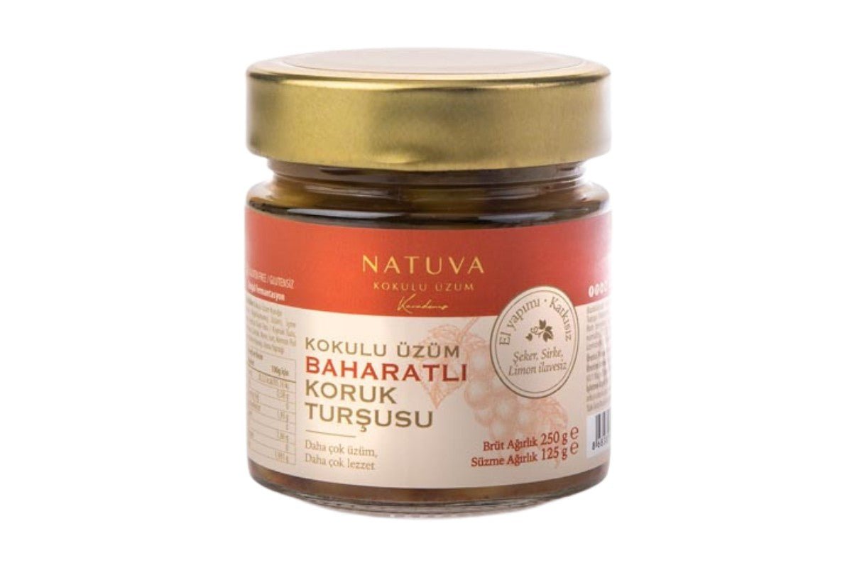 Spicy Fragrant Grape Pickle - EFENDINA PAZAR - NATUVA - 