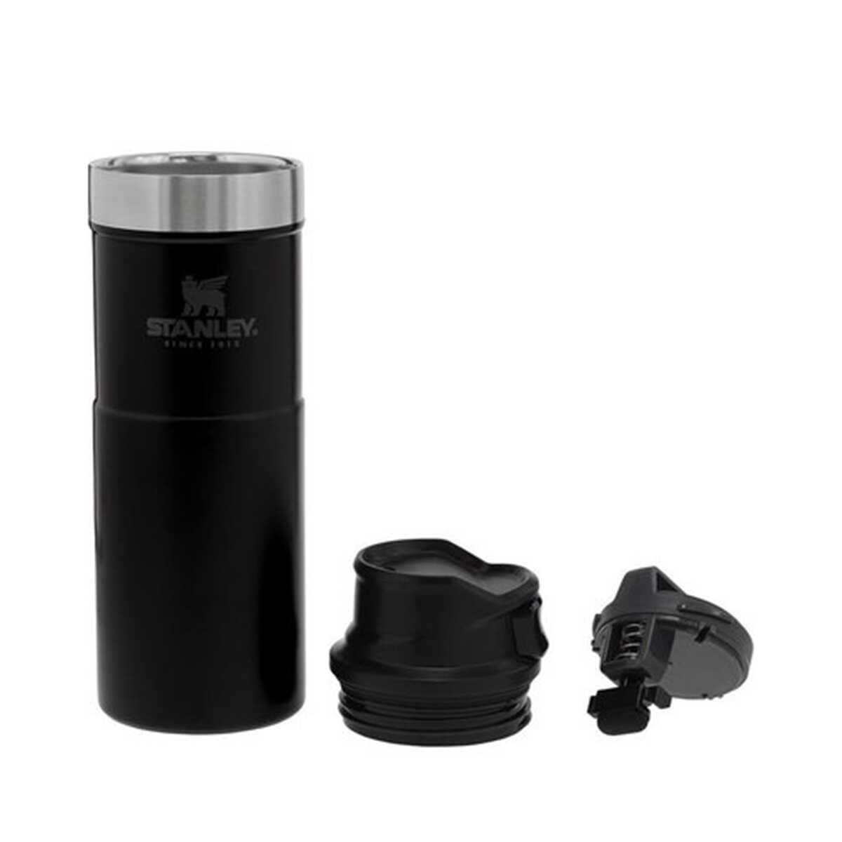 Stanley Travel Mug Trigger Action Black 470 ML - EFENDINA PAZAR - STANLEY - 6939236348072