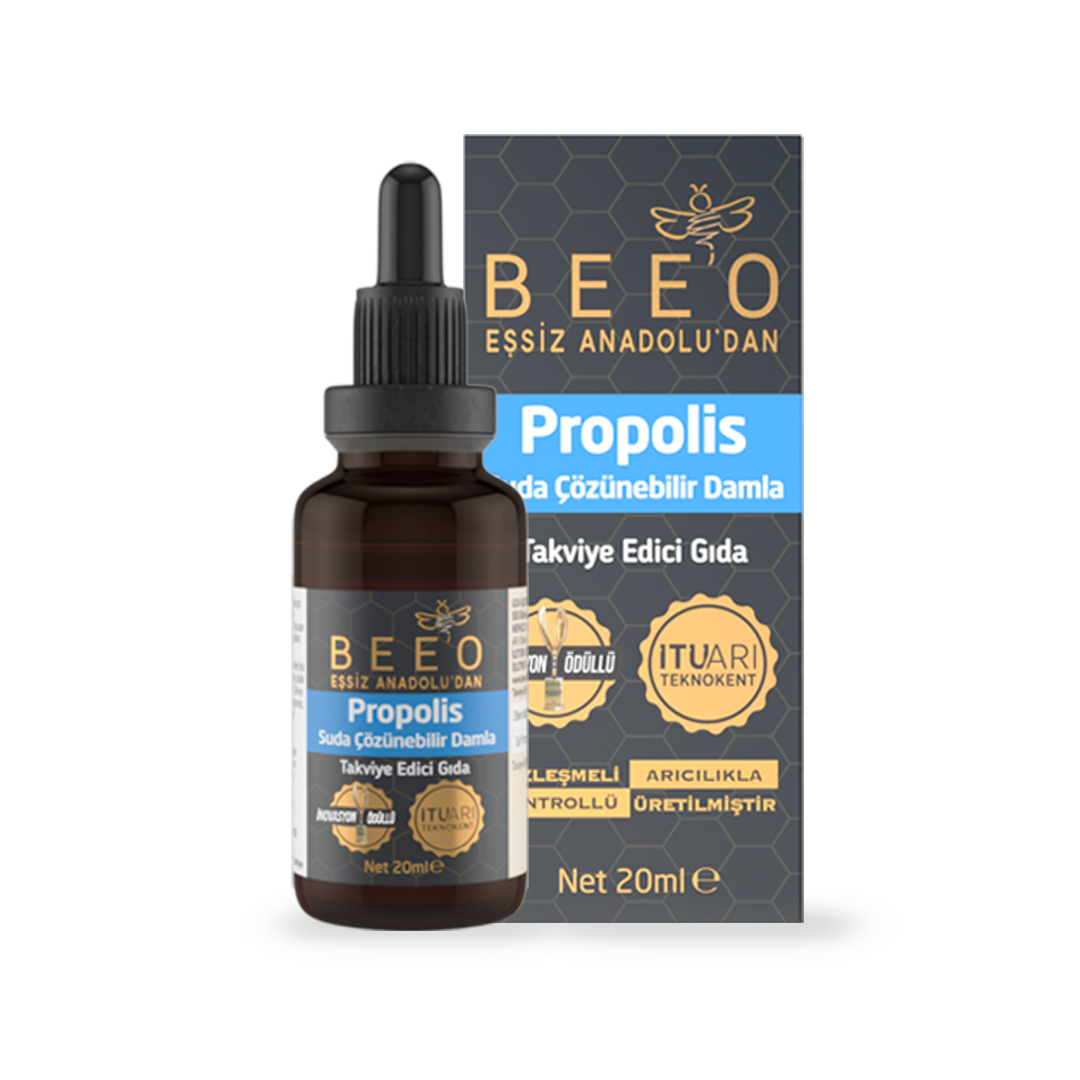 Beeo Water Soluble Propolis Drops 20 ml